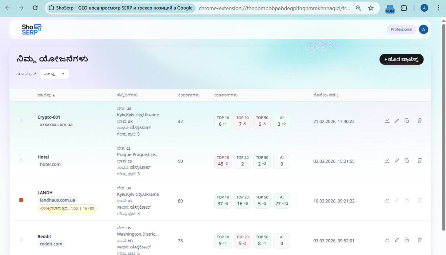 ಟ್ರ್ಯಾಕಿಂಗ್ Screenshot